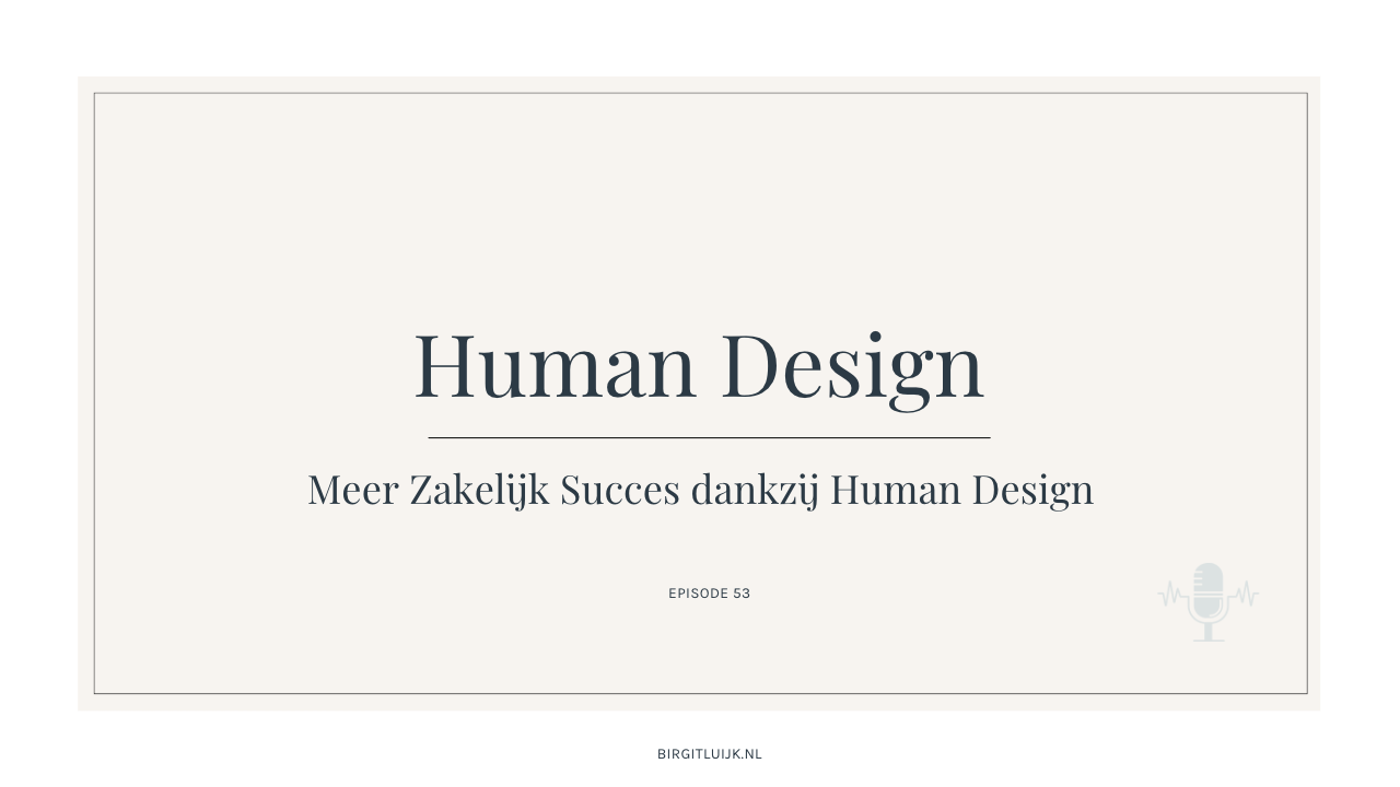 Human Design inzetten voor je Bedrijf – Hoe dan?